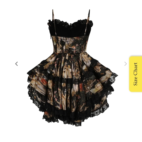 SELKIE Primavera Liasions Mini Dress - Picture 4 of 5